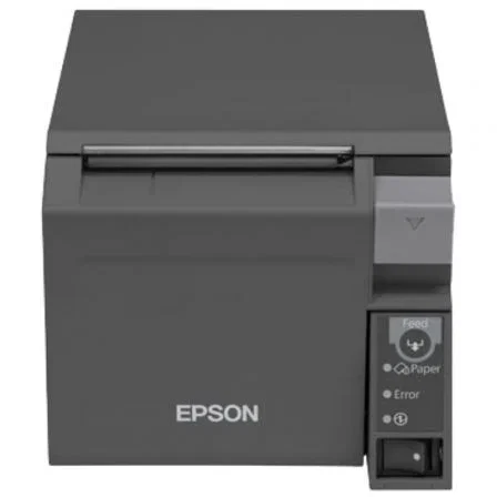 Epson TM-T70II Impresora de Tickets Térmica, Ancho Papel 80mm, USB-Ethernet, Negra Epson TM-T70II Impresora de Tickets Térmica, Ancho Papel 80mm, USB-Ethernet, Negra